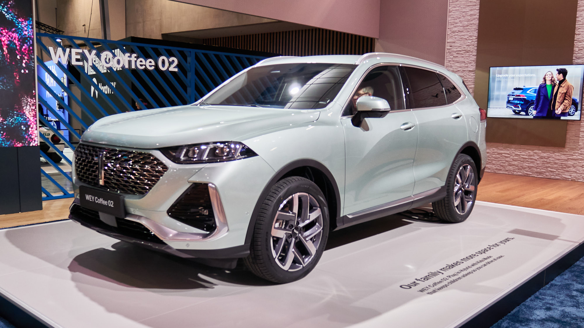 WEY Coffee 01, ORA Funky Cat… Great Wall has brought five cars to Paris